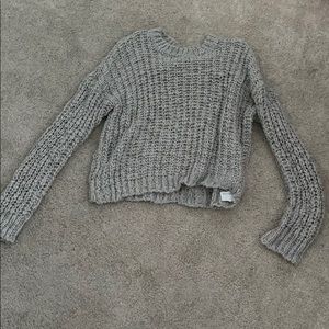 Forever 21 grey knit sweater